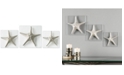 Uttermost 3-Pc. Silver-Finish Starfish Wall Art Set 